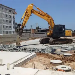 demolição de galpões