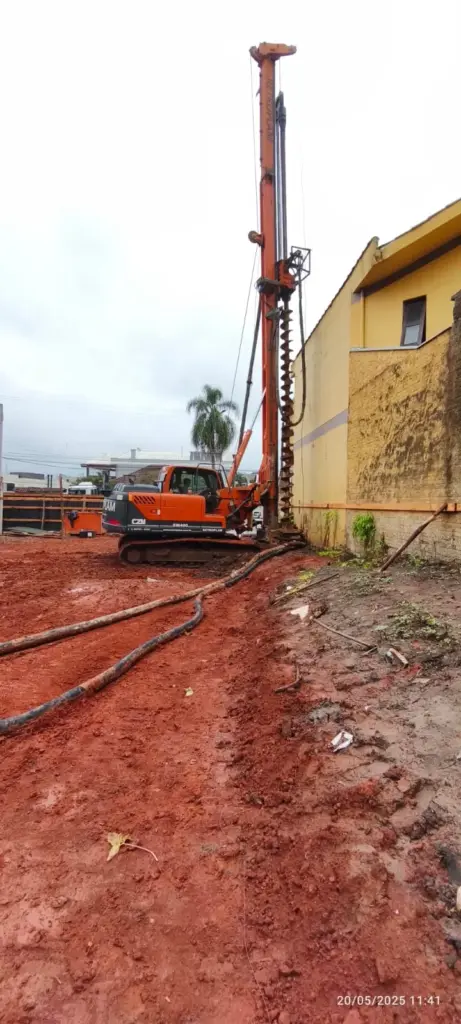 fundação para infraestrutura