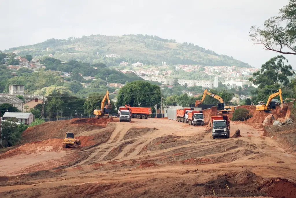 nivelamento de terreno