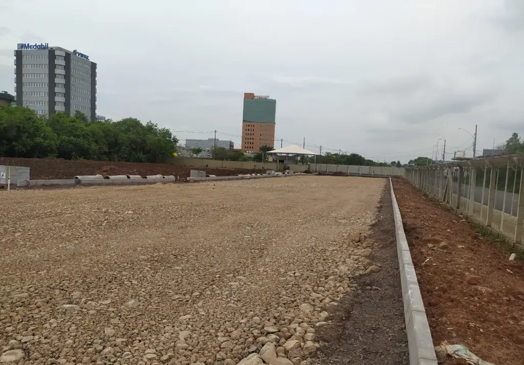 pavimentação de pátio industrial